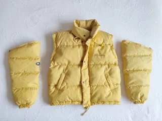 Chaqueta/chamarra Plumas Canada Goose Amarilla