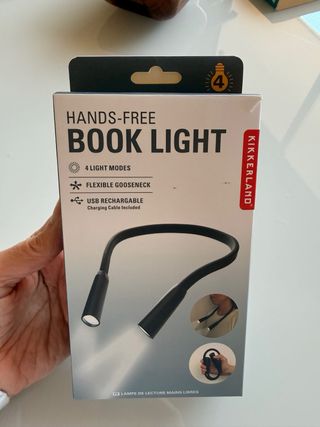 Lámpara de lectura manos libres