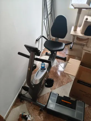 Bicicleta Estática Sentado