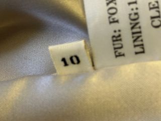 Abrigo de zorro Escocia Talla M/L