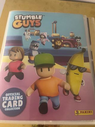 Álbum Stumble Guys Colección Cartas Panini Y Carta
