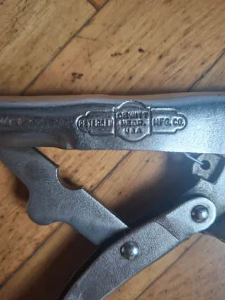 Mordaza de presión con cadena