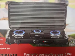 Cocina Portátil a Gas LPG AQBAK