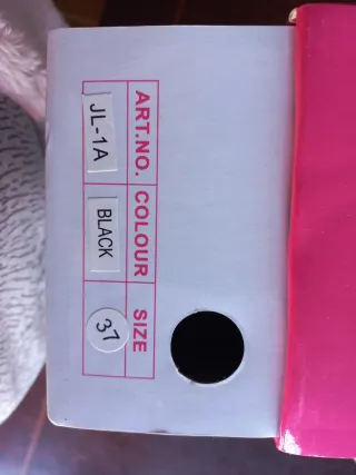 Zapatos AD Talla 37 Negros