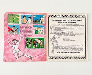 Álbum Panini Oliver y Tom Campeones Completo