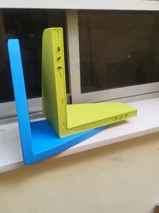 Estanterías Ikea Mammut Azul y Verde