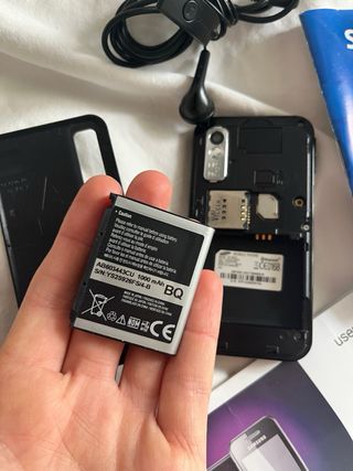 Samsung Touch Screen Telefono Nero