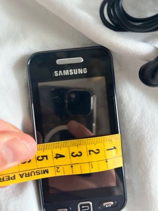 Samsung Touch Screen Telefono Nero