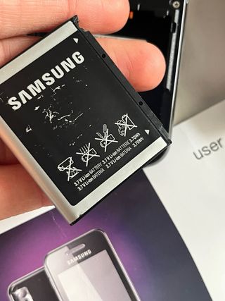 Samsung Touch Screen Telefono Nero