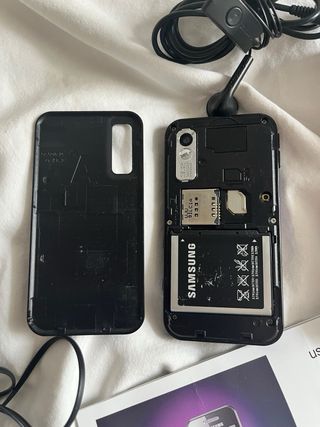 Samsung Touch Screen Telefono Nero