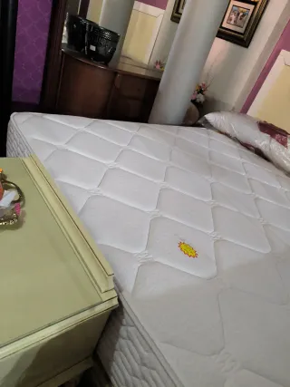 Colchón y somier 135x180