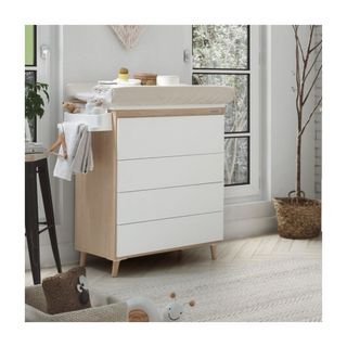 Cómoda Nature Madera y Blanco