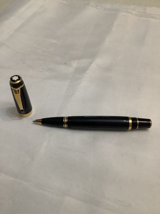 BOLIGRAFO ROLLER NEGRO Y DORADO. NUEVO.