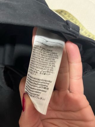 Pantalón Calvin Klein Negro Talla M/38