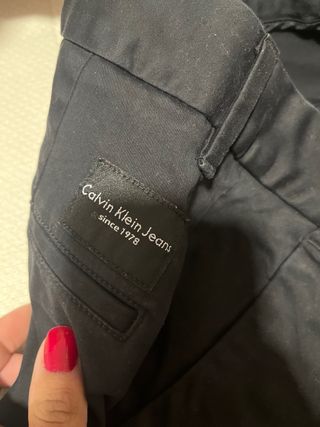 Pantalón Calvin Klein Negro Talla M/38