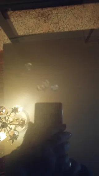 Mesa auxiliar metal y cristal