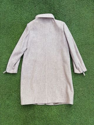 Abrigo largo lana Tintoretto Mujer Talla 38 gris