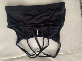 Pantalón corto danza negro deportivo y top