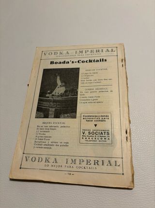 Lote 2 revistas antiguas de cocina