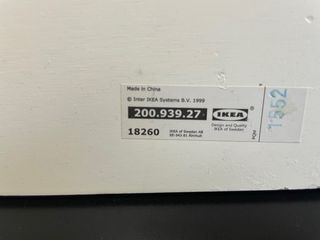 Perchero Blanco Ikea 5 Ganchos