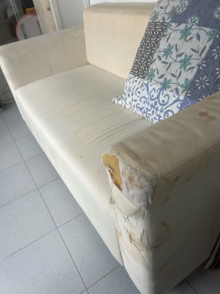 Sofá de 2 plazas para tapizar