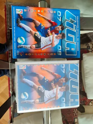 Álbum Liga Este 2007-2008 cromos sin pegar