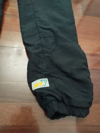 Traje Vintage Esquí Negro