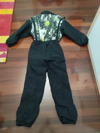 Traje Vintage Esquí Negro