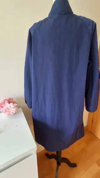 Gabardina Larga Purificación García Azul/Amarillo/