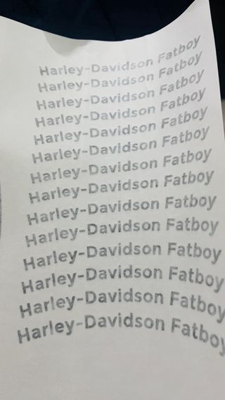 Adhesivos Harley Davidson Fatboy