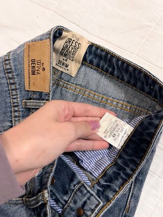 Jeans WIYA decorati taglia XS