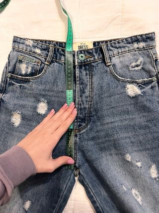 Jeans WIYA decorati taglia XS