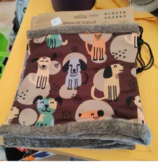 Braga de cuello tanto para niños como mascotas