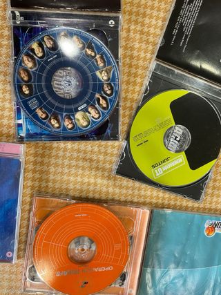 Lote 10 CDs Operación Triunfo