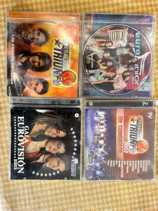 Lote 10 CDs Operación Triunfo