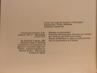 El Astrágalo - Albertine Sarrazin