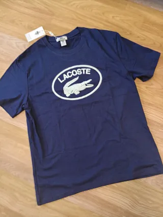 Camiseta Lacoste Talla XXL Azul