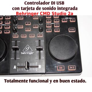 Controlador DJ Behringer CMD Studio 2a USB