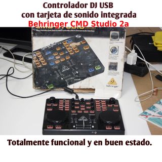 Controlador DJ Behringer CMD Studio 2a USB