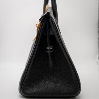 Bolso Hermes Birkin 30 Togo Negro Nuevo a Estrenar