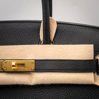 Bolso Hermes Birkin 30 Togo Negro Nuevo a Estrenar