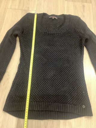 Jersey Adolfo Dominguez calado negro