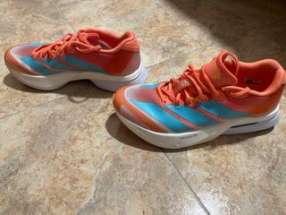 Zapatillas Adidas Adizero Boston 13 Naranja/Azul