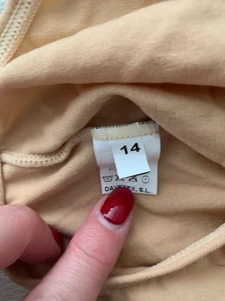 Maillot segunda piel color carne