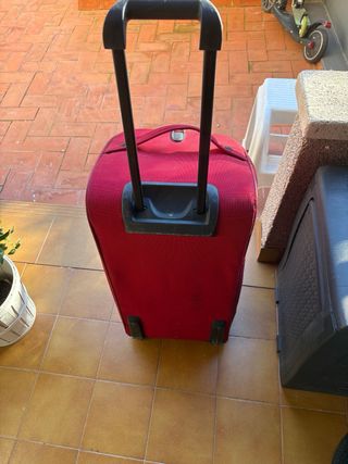 Bolsa de viaje Samsonite roja
