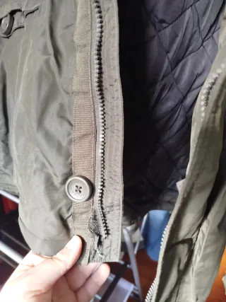 Abrigo Guess Hombre Verde Oliva