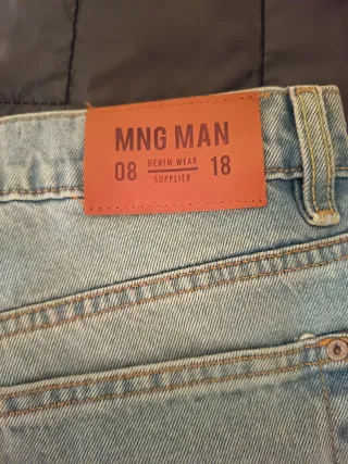 Pantalón vaquero hombre azul