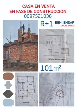 Casa en fsase de construccion Beni ensar