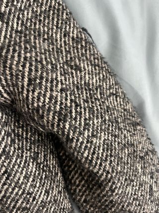 Abrigo jaspeado Zara Talla M