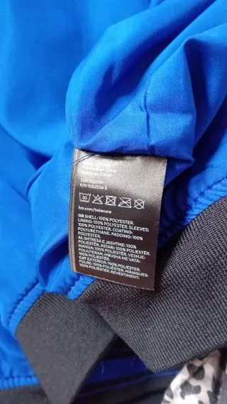 Chaqueta bomber Universitaria Azul y Blanca